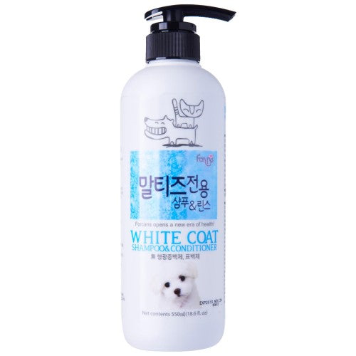 Forbis, Dog Hygiene, Shampoos & Conditioners, White Coat Shampoo & Conditioner