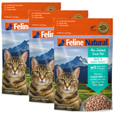 Feline Natural, Cat Food, Freeze Dried, Beef & Hoki (2 Sizes)