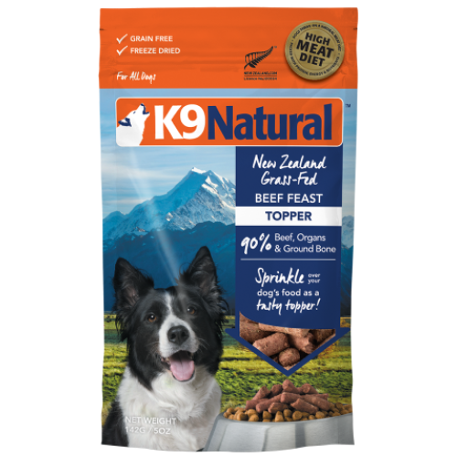 K9 Natural, Dog Food, Freeze Dried, Beef (4 Sizes)