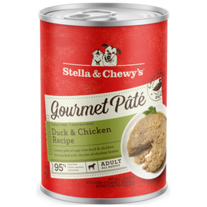 Stella & Chewy's, Dog Wet Food, Grain Free Gourmet Pate, Duck & Chicken