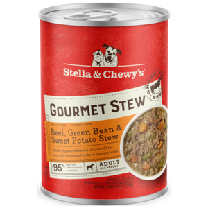 Stella & Chewy's, Dog Wet Food, Grain Free Gourmet Stew, Beef, Green Bean & Sweet Potato