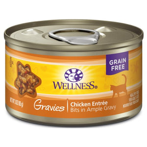 Wellness Complete Health, Cat Wet Food, Grain Free, Gravies, Chicken Entree
