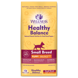 Wellness Healthy Balance, Dog Dry Food, Small Breed, Puppy, Chicken Meal, Pork Meal & Oatmeal