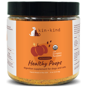 Kin+Kind, Dog & Cat Healthcare, Supplements, Healthy Poops (2 Sizes)