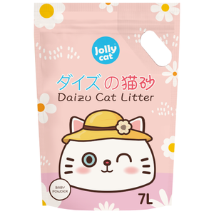 Jollycat, Cat Hygiene, Litter, Daizu, Baby Powder