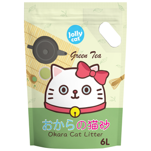 Jollycat, Cat Hygiene, Litter, Okara, Green Tea