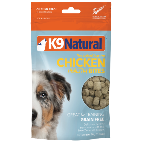 K9 Natural, Dog Treats, Freeze Dried, Healthy Bites, Chicken