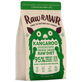 Raw Rawr, Dog Food, Freeze Dried, Balance Diet, Kangaroo & Beef (2 Sizes)