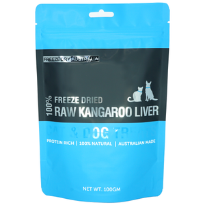 Freeze Dry Australia, Dog & Cat Treats, Freeze Dried, Kangaroo Liver