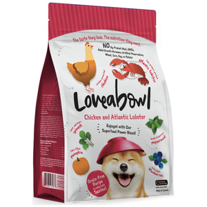 Loveabowl, Dog Dry Food, Chicken & Atlantic Lobster (4 Sizes)