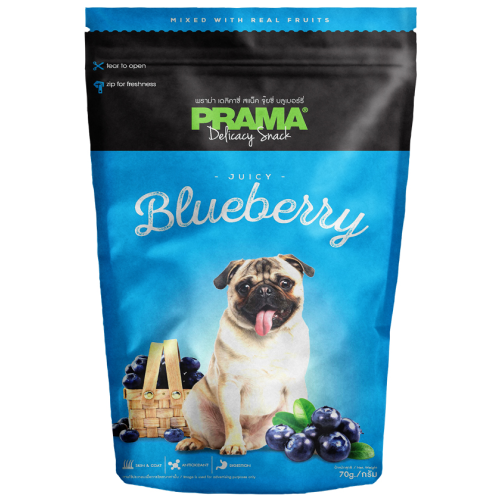 Prama, Dog Treats, Blueberry