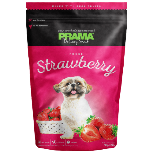 Prama, Dog Treats, Strawberry