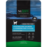 Nutripe, Cat Dry Food, ESSENCE, Grain Free, Australian Salmon & Hormone-Free Chicken with Green Tripe (3 Sizes)