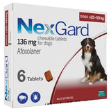 NexGard, Dog Healthcare, Fleas & Ticks, Soft Chew, Dogs 25kg to 50kg (Large Dogs)