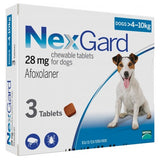 NexGard, Dog Healthcare, Fleas & Ticks, Soft Chew, Dogs 4kg to 10kg (Small Dogs)