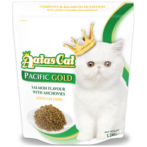 Aatas Cat, Cat Dry Food, Pacific Gold, Salmon with Anchovies
