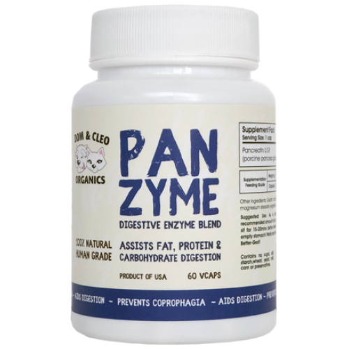 Dom & Cleo Organics, Dog and Cat Healthcare, Supplements, Panzyme