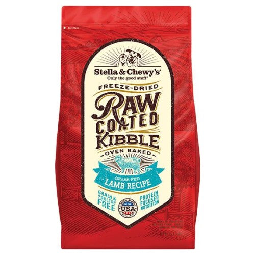 Stella & Chewy's, Dog Food, Freeze Dried Raw Coated Baked Kibble, Lamb (2 Sizes)