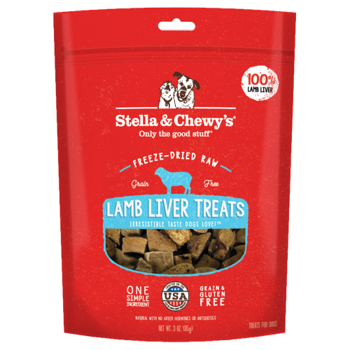 Stella & Chewy's, Dog Treats, Freeze Dried, Single Ingredient, Lamb Liver
