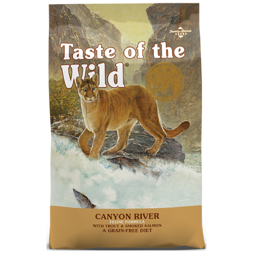Taste of the Wild, Cat Dry Food, Canyon River, Trout & Smoked Salmon (2 Sizes)
