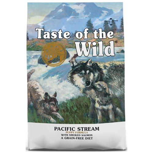 Taste of the Wild, Dog Dry Food, Pacific Stream Puppy, Smoked Salmon (3 Sizes)