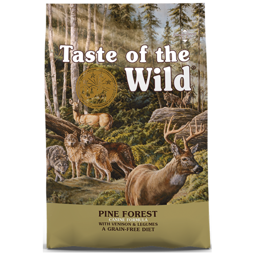 Taste of the Wild, Dog Dry Food, Pine Forest, Venison & Legumes (2 Sizes)