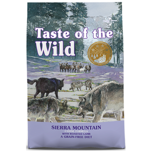 Taste of the Wild, Dog Dry Food, Sierra Mountain, Roasted Lamb (2 Sizes)