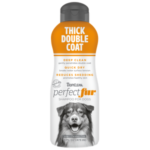 TropiClean, Dog Hygiene, Shampoos & Conditioners, PerfectFur Thick Double Coat Shampoo