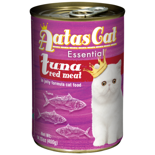 Aatas Cat, Cat Wet Food, Essential, Tuna Red Meat in Jelly (By Carton)