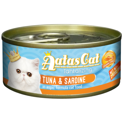 Aatas Cat, Cat Wet Food, Tantalizing Tuna & Sardine in Aspic (By Carton)