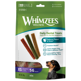 Whimzees, Dog Hygiene, Oral & Dental Care, Stix Dental Treats (3 Sizes)