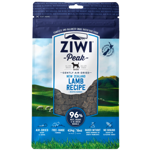 Ziwi, Dog Dry Food, Air Dried, Lamb (4 Sizes)