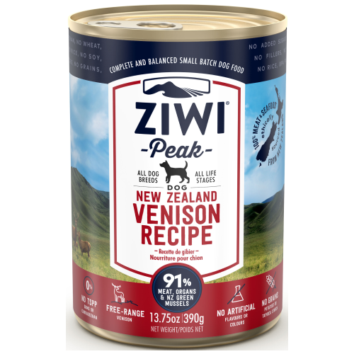 Ziwi, Dog Wet Food, Venison (By Carton)