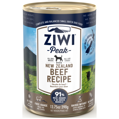 Ziwi, Dog Wet Food, Beef (By Carton)