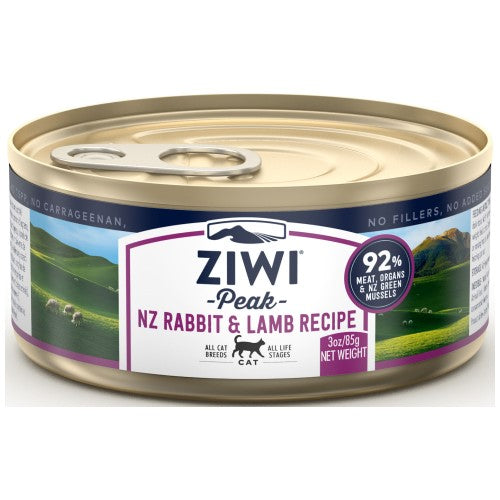 Ziwi, Cat Wet Food, Rabbit & Lamb (By Carton)