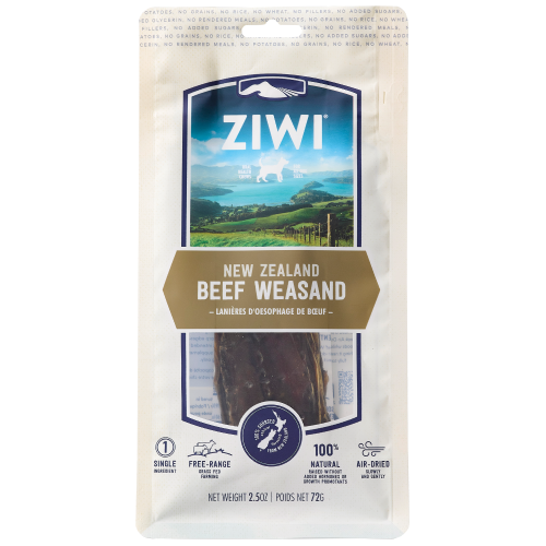 Ziwi, Dog Treats, Air Dried, Beef Weasand