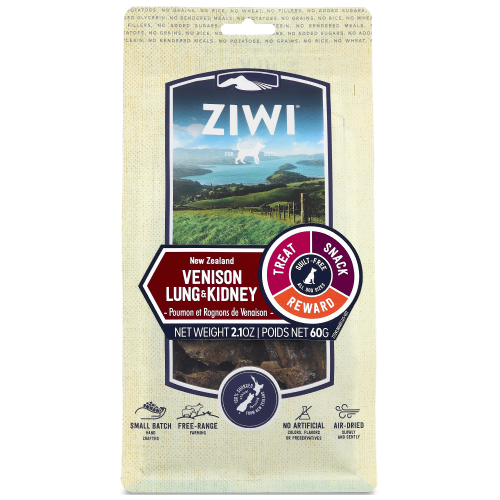 Ziwi, Dog Treats, Air Dried, Venison Lung & Kidney