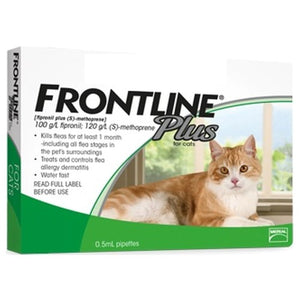 Frontline Plus, Cat Healthcare, Fleas & Ticks, Cats
